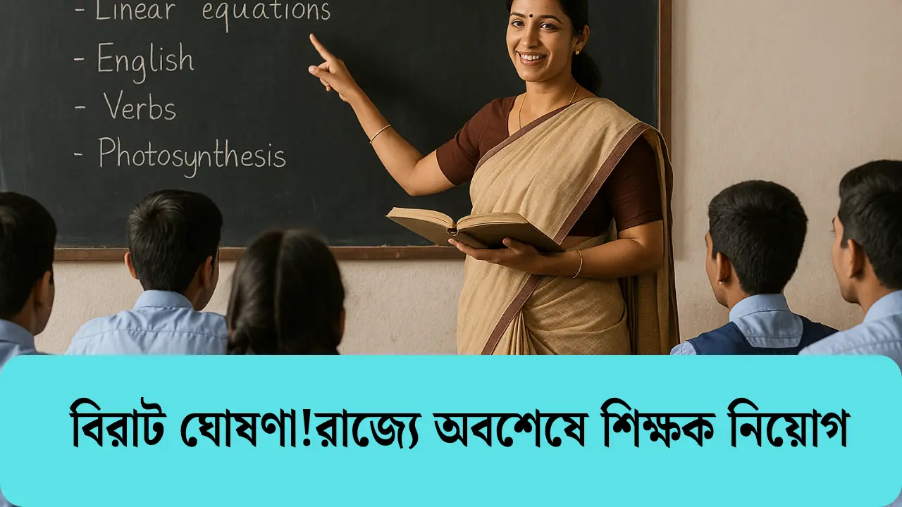 WB SSC Teacher Recruitment 2025