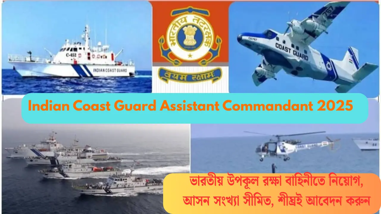 Indian Coast Guard Vacancy 2025