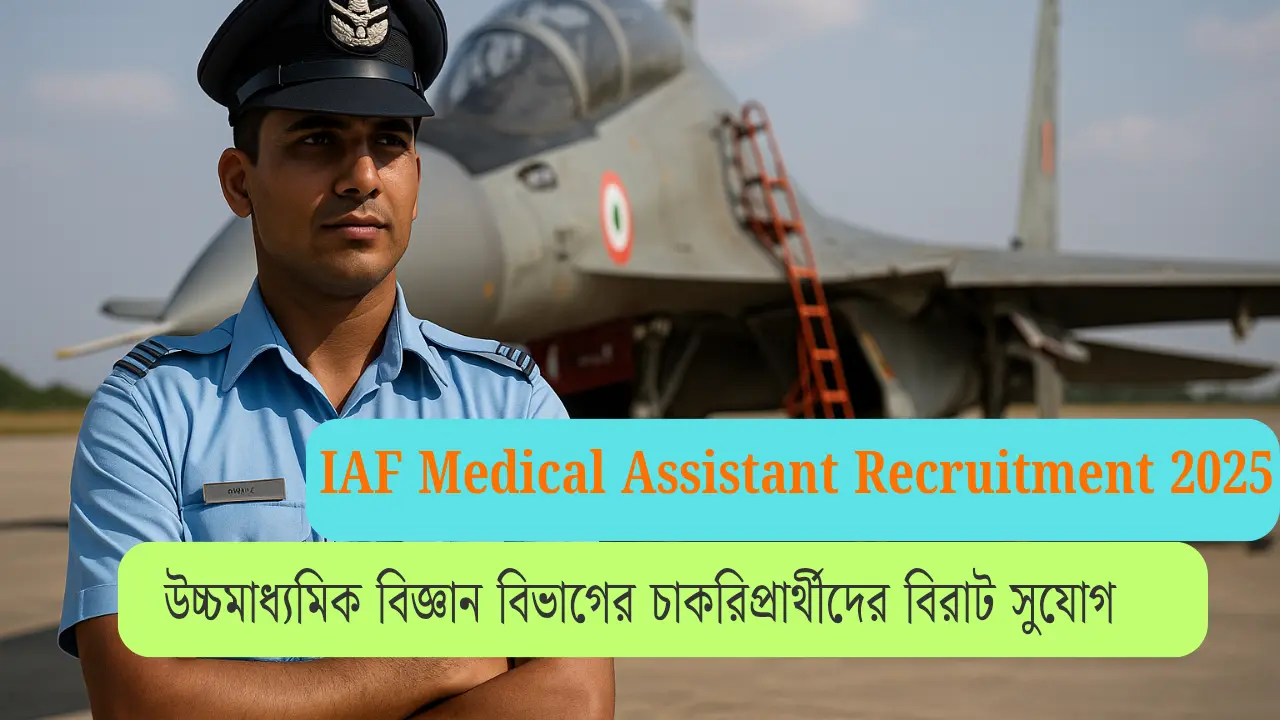 IAF Medical Assistant Vacancy 2025