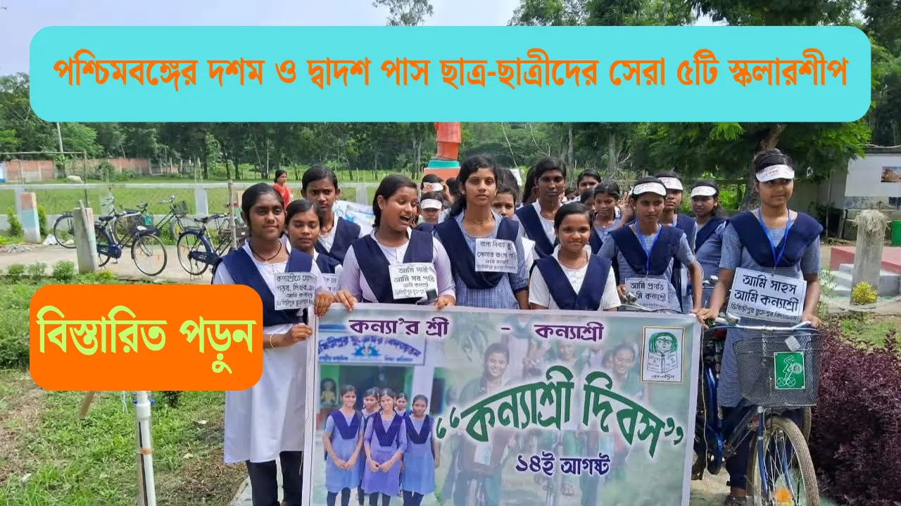 5 Best Scholarship for 10th & 12th Pass