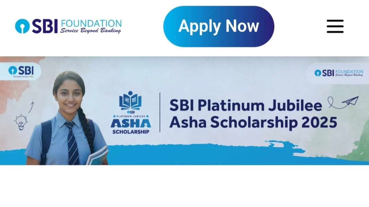 SBI Platinum Jubilee Asha Scholarship 2025