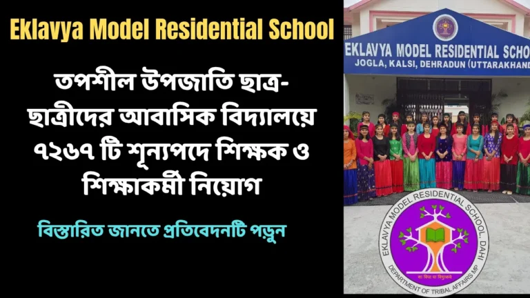 EMRS Teaching Non Teaching Staff Vacancy 2025