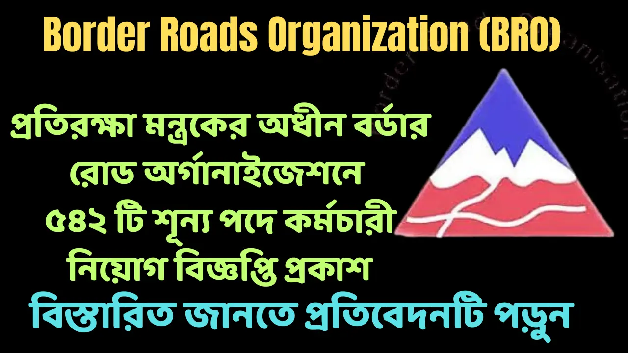 Border Roads Organization Recruitment 2025